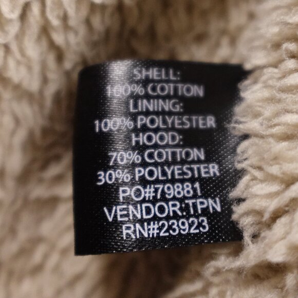 Work N' Sport Hooded Berber Lined Snap Flannel men's 2XL plaid - Picture 10 of 10